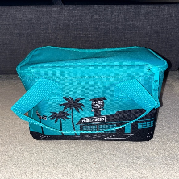Trader Joe’s Mini Insulated Bag - Teal - Picture 3 of 6